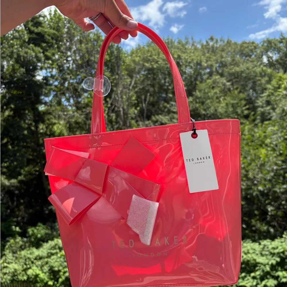 NWT Ted Baker Bow Tote Bag - Picture 7 of 10